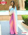 Multi-colour Faux Georgette Saree