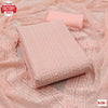 Peach Georgette Chikankari Kurtha Suruwal Piece