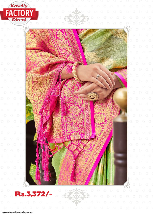 Pure Banarasi Organza Designer Saree