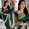 Green and Gold Banarasi Silk Saree