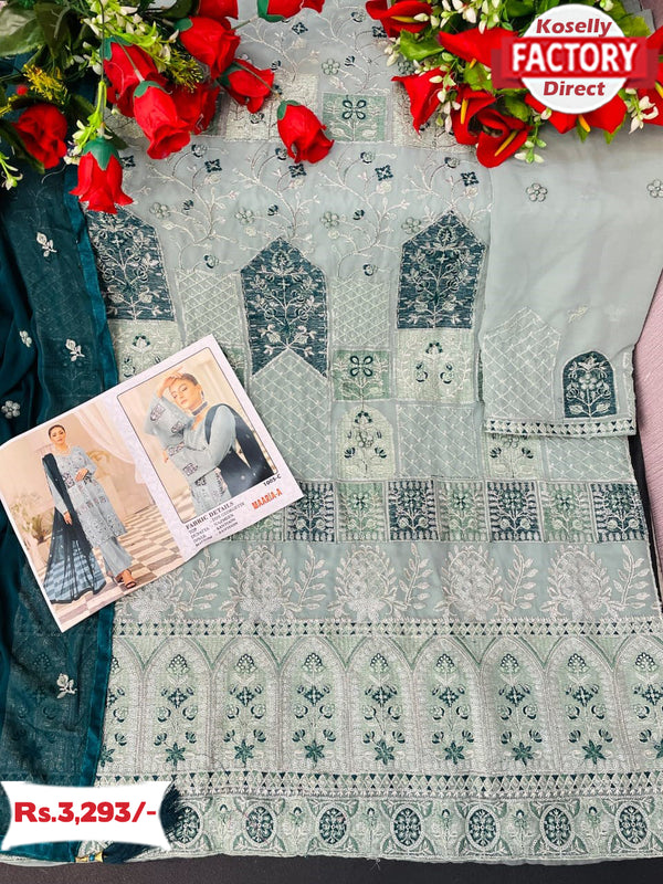 Designer Pakistani Semi-stitched Kurtha Sururwal