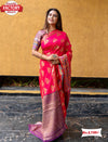 Red Banarasi Silk Saree