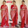 Red Shilpa Shetty Silk Sparrow Saree