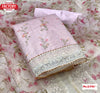 Light Pink Chanderi Kurtha Suruwal Piece