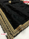 Black Organza Partywear Saree