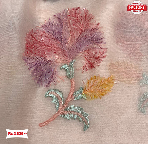 Pure Chiffon Multi-weaving Saree