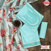Light Blue Embroidered Kurtha Suruwal Piece