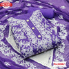 Purple Embroidered Kurtha Suruwal Piece