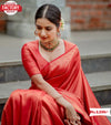 Red Banarasi Silk Saree