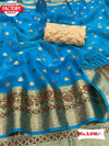 Pure Nylon Organza Banarasi Saree