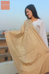 Cream Pashmina Shawl