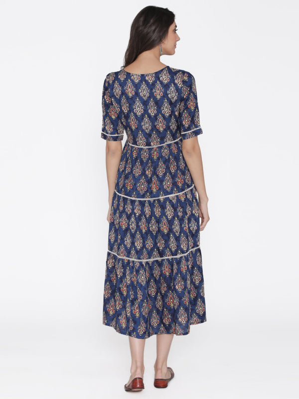 Blue One Piece Dress