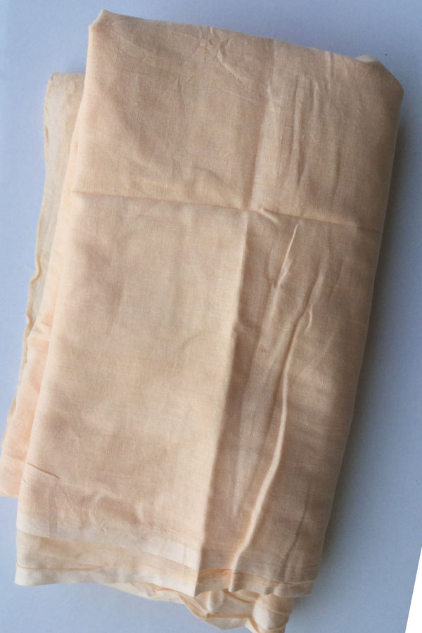 Peach Pure Maslin Cotton kurtha Suruwal