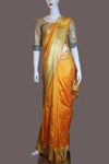 Orange Silk Saree