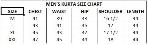 Navy Blue Mens Cotton Kurtha Suruwal