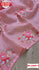 Dark Pink Pure Organza Embroidered Fancy Saree