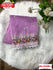 Lavender Pure Organza Multi-embroidery Partywear Saree