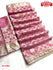 Baby Pink Cotton Silk Meenakari Banarasi Saree