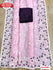 Pink Soft Khadi Organza Thread Embroidered Saree
