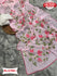 Pink Georgette Silk Hand-painted Saree