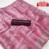 Pink Jimmy Choo Sequins Worked Partywear Saree