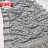 Ash Georgette Chikankari Worked Saree