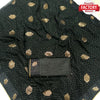 Black Georgette Sequins Partywear Saree