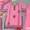 Pink Pakistani Georgette Readymade Suit