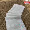White Sequins Embroidered Partywear Net Saree