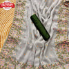 Ash Shimmer Partywear Embroidered Saree