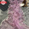 Baby Pink Pure Organza Hand Pearl Work Partywear Saree