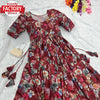 Aliya Cut Floral Designer Kurthi Top