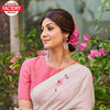 Bollywood Minimalist Linen Saree