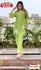 Light Green Designer Kurtha Pant Set