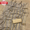 Ash Tabby Organza Silk Embroidered Saree