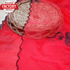 Red Organza Handwork Fancy Saree