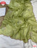 Light Green Pure Georgette Silk Saree With Khatli Handwork
