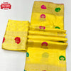 Yellow Pure Dola Silk Banarasi Weaving Saree