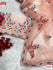Peach Organza Multi-sequins And Threadwork Partywear Saree