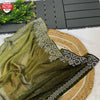 Mehendi Green Multi-shaded Pure Soft Silk Partywear Saree