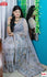 Ash Grey Shimmer Silk Fancy Saree