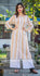 Mustard Yellow Striped Kurtha Palazzo Set