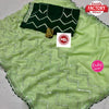 Green Chiffon Saree with Gota Embroidery