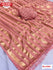 Pink Chiffon Golden Zari Saree