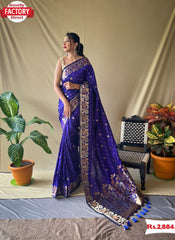 Pure Soft Silk Banarasi Saree