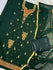 Green Embroidered Kurtha Suruwal Piece