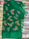 Blooming Chiffon Saree with Embroidery