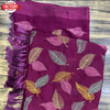 Blooming Chiffon Saree with Embroidery