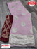 Baby Pink Pure Georgette Banarasi Saree
