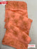 Light Orange Pure Georgette Embroidered Partywear Saree